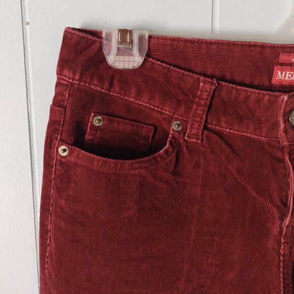 Merona Modern Cut Burgundy Corduroy Pants - Picture 4 of 8